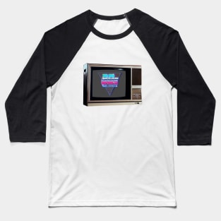 TV SET /80s MUSIC #3 Baseball T-Shirt